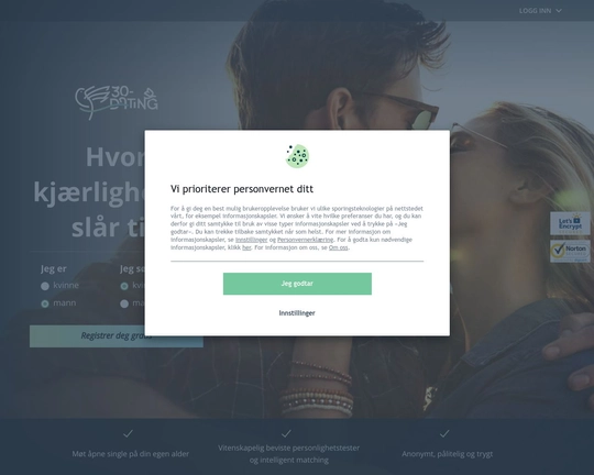30-Dating Logo