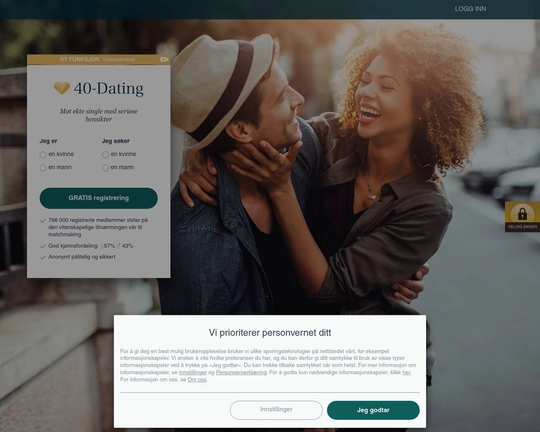 40-Dating Logo